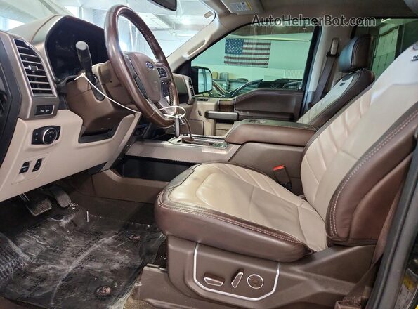 1FTEW1EG8LFA84702 2020 FORD F150 Black Widok wnętrza z przodu