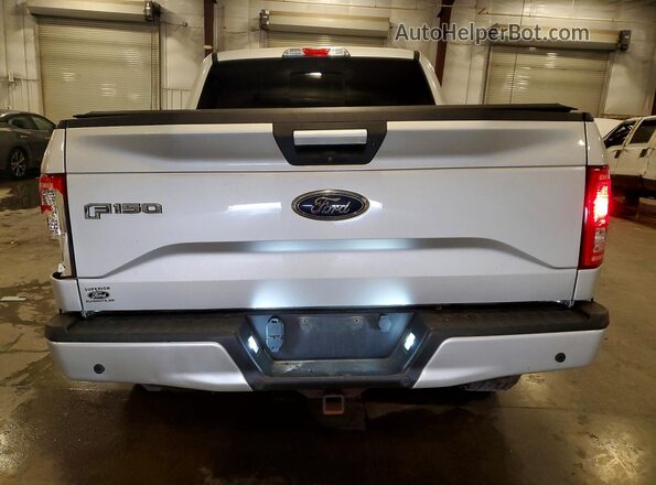 1FTEW1EG9GKE86807 2016 FORD F150 Silver Вид ззаду