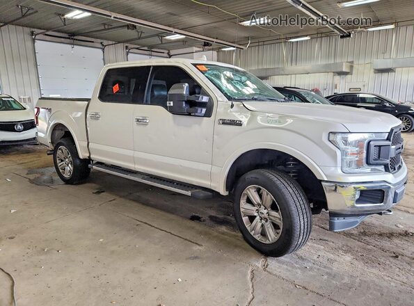 1FTEW1EG9JFB62093 2018 FORD F150 White Przód prawy