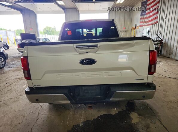 1FTEW1EG9JFB62093 2018 FORD F150 White Widok z tyłu