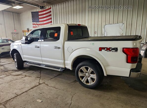1FTEW1EG9JFB62093 2018 FORD F150 White Tył lewy