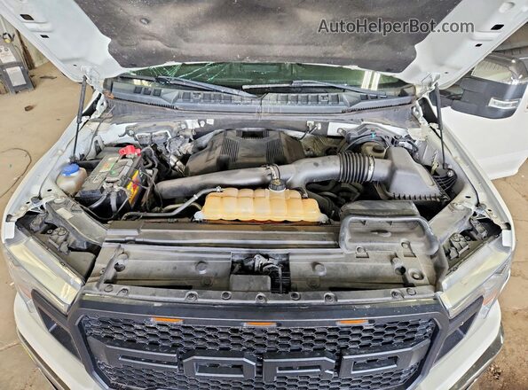1FTEW1EG9JFB62093 2018 FORD F150 White Widok wnętrza z tyłu