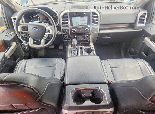 1FTEW1EGXGFA46877 2016 FORD F150 Blue წინა პანელის ხედი
