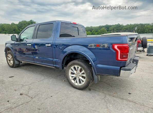 1FTEW1EGXGFA46877 2016 FORD F150 Blue უკანა მარცხენა