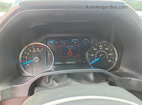 1FTEW1EGXGFA46877 2016 FORD F150 Blue ხელსაწყოთა პანელის ხედი
