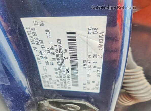 1FTEW1EGXGFA46877 2016 FORD F150 Blue ძრავის განყოფილების ხედი