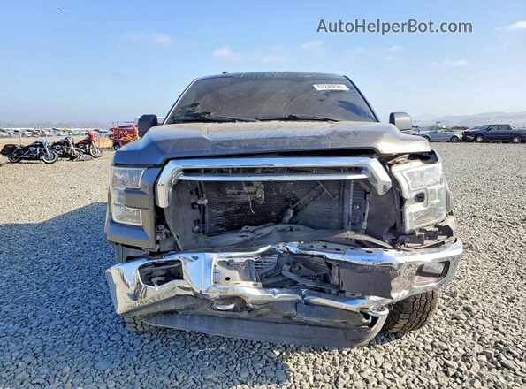 1FTEW1EGXGKE95824 2016 FORD F150 Серый Вид спереди