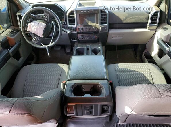 1FTEW1EGXGKE95824 2016 FORD F150 Серый Вид панели приборов