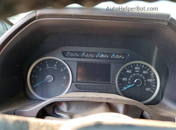 1FTEW1EGXGKE95824 2016 FORD F150 Серый Вид щитка приборов