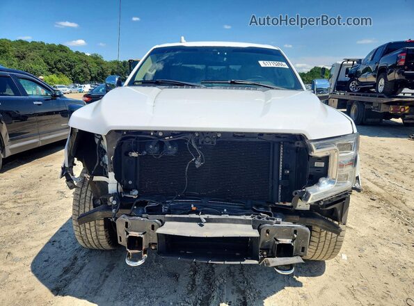 1FTEW1EGXJKD63346 2018 FORD F150 White Widok z przodu