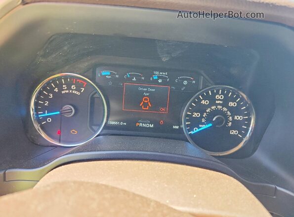 1FTEW1EGXJKD63346 2018 FORD F150 White Widok zestawu wskaźników