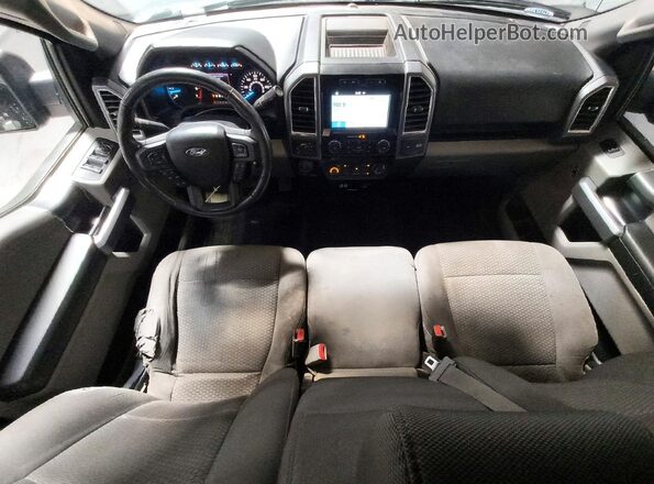 1FTEW1EP0GFB83293 2016 FORD F150 Black Vista del salpicadero