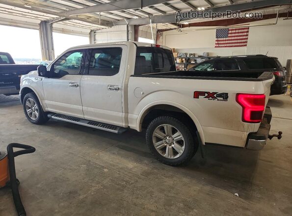 1FTEW1EP0KKC76900 2019 FORD F150 White Հետևի ձախ