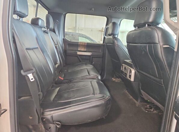 1FTEW1EP0KKC76900 2019 FORD F150 White Հետևի նստատեղերի տեսք