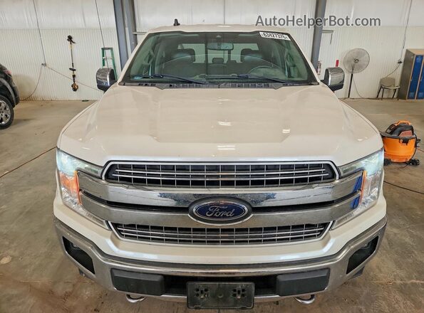 1FTEW1EP0KKC76900 2019 FORD F150 White Դիմացի տեսք