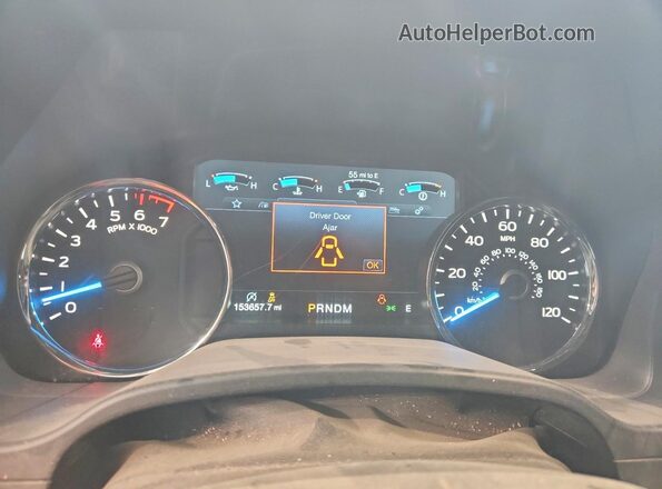 1FTEW1EP0KKC76900 2019 FORD F150 White Սարքավորումների վահանակի տեսք