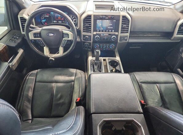 1FTEW1EP0KKC76900 2019 FORD F150 White Առջևի վահանակի տեսք