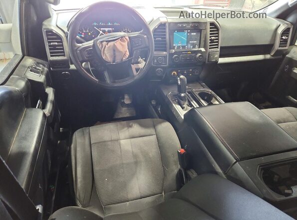 1FTEW1EP1HFB70974 2017 FORD F150 White Dashboard view