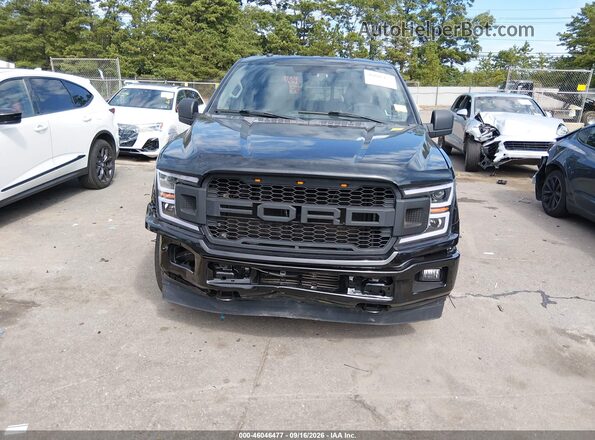 1FTEW1EP1JFE06612 2018 FORD F150 Black Widok z przodu
