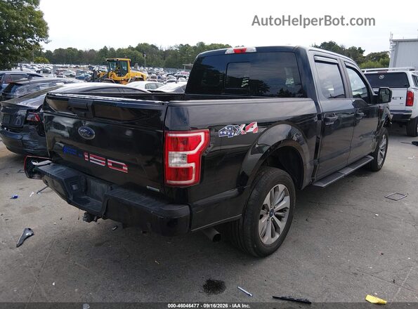 1FTEW1EP1JFE06612 2018 FORD F150 Black Tył prawy