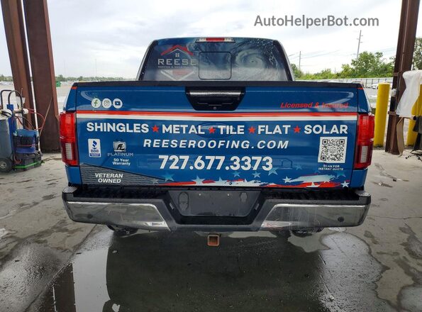 1FTEW1EP1KKC55408 2019 FORD F150 Blue Հետևի տեսք