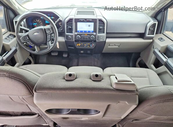 1FTEW1EP1LKD99476 2020 FORD F150 White Вид панелі приладів