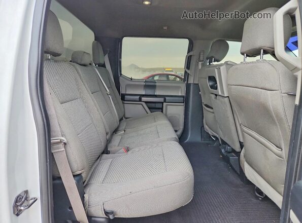 1FTEW1EP1LKD99476 2020 FORD F150 White Вид задніх сидінь