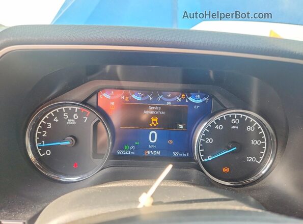 1FTEW1EP1MFA68522 2021 FORD F150 Blue Вид щитка приладів