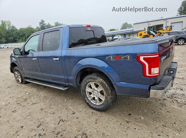 1FTEW1EP2HFA06343 2017 FORD F150 Blue Հետևի ձախ