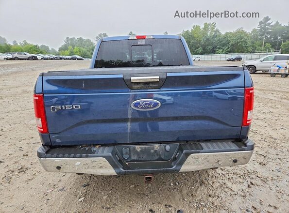 1FTEW1EP2HFA06343 2017 FORD F150 Blue Հետևի տեսք