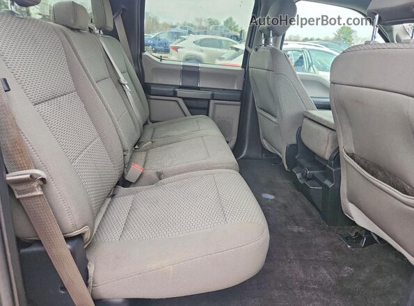 1FTEW1EP2JFA30146 2018 FORD F150 Blue Հետևի նստատեղերի տեսք