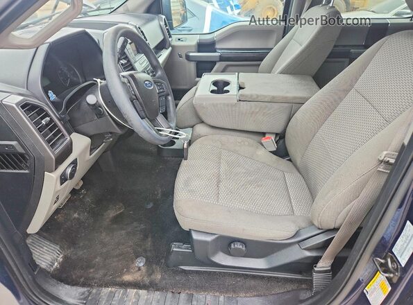 1FTEW1EP2JFA30146 2018 FORD F150 Blue Սալոնի դիմացի տեսք