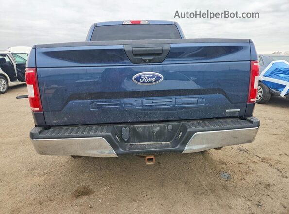 1FTEW1EP2JFA30146 2018 FORD F150 Blue Հետևի տեսք