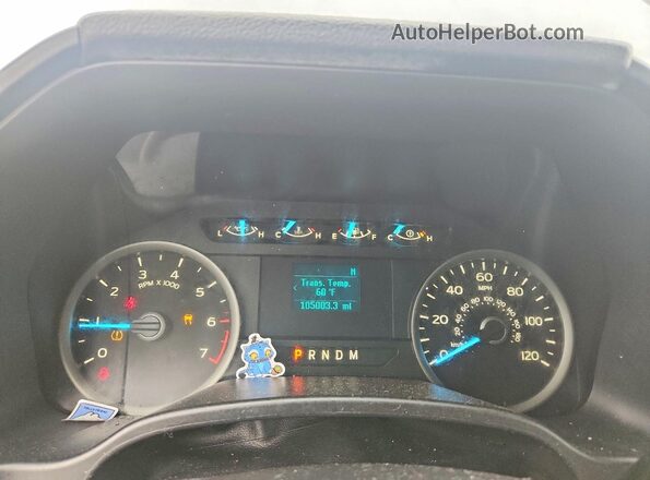1FTEW1EP2JFA30146 2018 FORD F150 Blue Սարքավորումների վահանակի տեսք