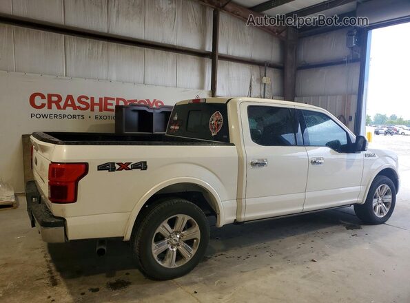 1FTEW1EP2KFA52620 2019 FORD F150 White უკანა მარჯვენა