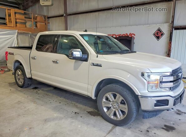 1FTEW1EP2KFA52620 2019 FORD F150 White წინა მარჯვენა