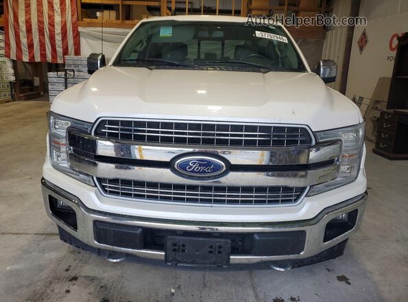 1FTEW1EP2KFA52620 2019 FORD F150 White წინა ხედი