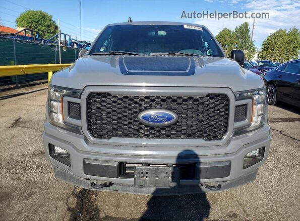 1FTEW1EP2LFA09669 2020 FORD F150 Gray Front view