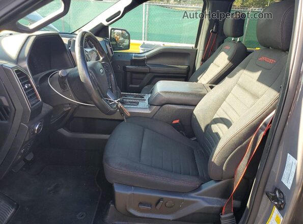 1FTEW1EP2LFA09669 2020 FORD F150 Gray Front interior view