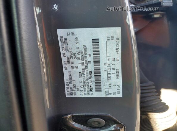 1FTEW1EP2LFA09669 2020 FORD F150 Gray Engine compartment view