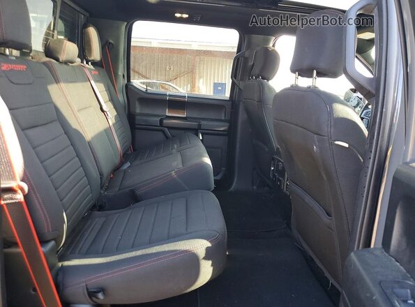 1FTEW1EP2LFA09669 2020 FORD F150 Gray Rear seats view
