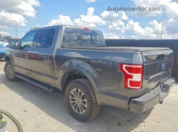 1FTEW1EP2LFB52833 2020 FORD F150 Gray Trasero izquierdo