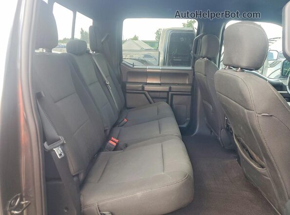 1FTEW1EP2LFB52833 2020 FORD F150 Gray Vista de los asientos traseros
