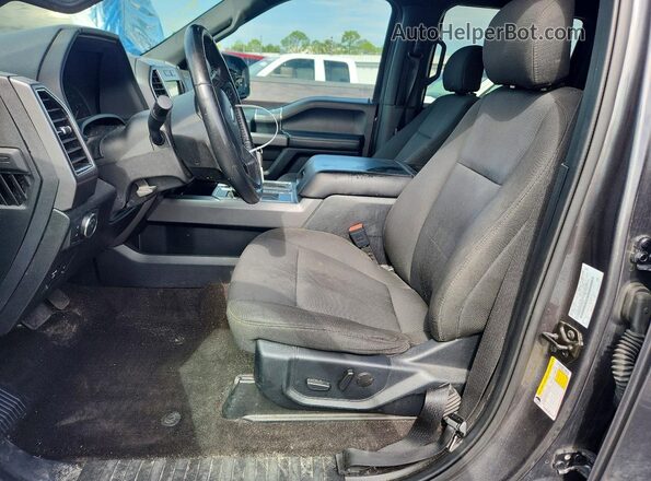 1FTEW1EP2LFB52833 2020 FORD F150 Gray Vista interior delantera