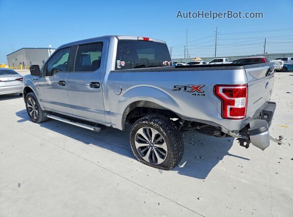 1FTEW1EP2LKE59409 2020 FORD F150 Silver Задня ліва чверть
