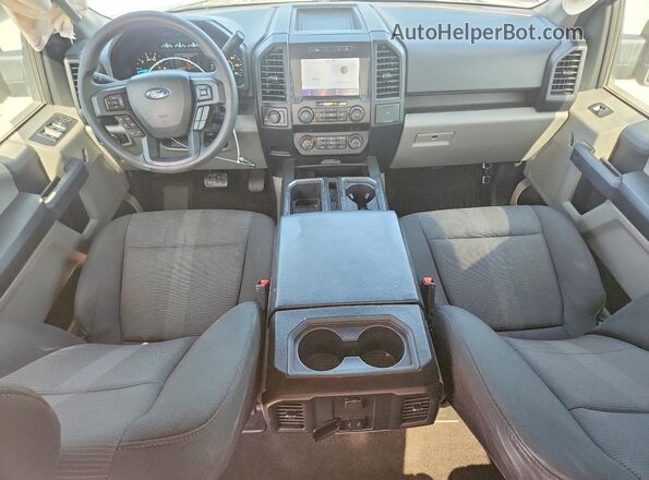 1FTEW1EP2LKE59409 2020 FORD F150 Silver Вид панелі приладів