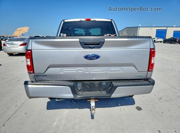 1FTEW1EP2LKE59409 2020 FORD F150 Silver Вид ззаду
