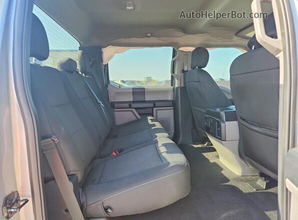 1FTEW1EP2LKE59409 2020 FORD F150 Silver Вид задніх сидінь