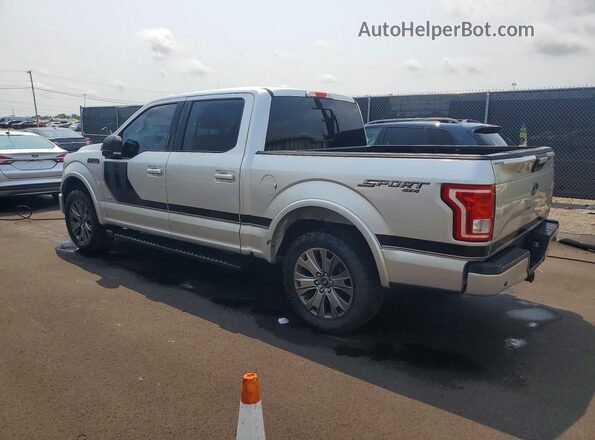1FTEW1EP3GFC98793 2016 FORD F150 Silver Tył lewy