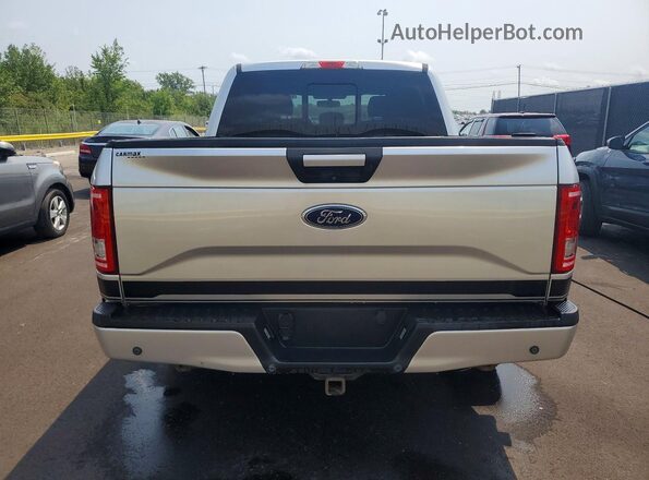 1FTEW1EP3GFC98793 2016 FORD F150 Silver Widok z tyłu